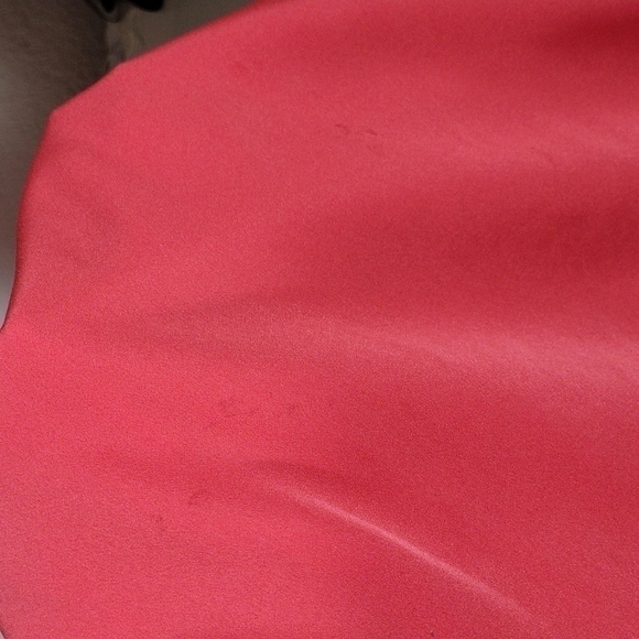 STRAPLESS leg split maxi dress corral Large - Picture 15 of 16